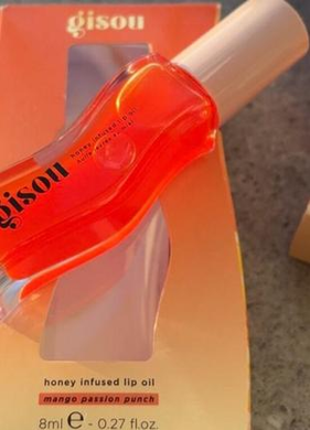 Олія для губ Gisou Honey Infused Lip Oil - Mango Passion Punch 8ml