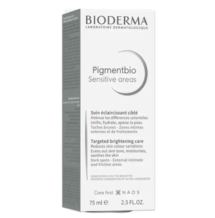 Bioderma Pigmentbio Sensitive Areas &mdash; Освітлювальний крем для чутливих зон, 75ml
