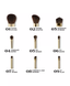 Prada Set Brush &mdash; Подарунковий набір пензлів для макіяжу