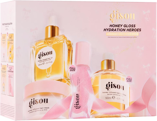 Подарунковий б&rsquo;юті-набір Gisou Honey Gloss Hydration Heroes Gift Set