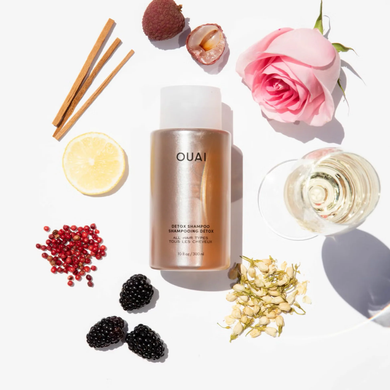 OUAI Detox Shampoo &mdash; шампунь для глибокого очищення та блиску волосся, 300 мл