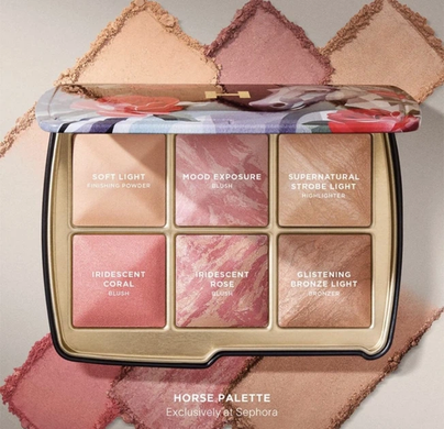 Hourglass Ambient Lighting Edit Unlocked Horse &mdash; палітра для обличчя з пудрою, бронзером, хайлайтером і рум'янами, 8,4г