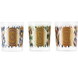 Набір ароматичних свічок Diptyque Limited Edition Coton, Sapin, D&eacute;lice 3&times;70 г