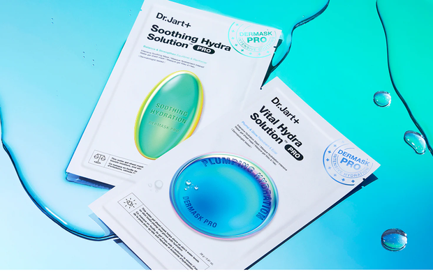 Dr. Jart+ Dermask Soothing Hydra Solution Pro &mdash; заспокійлива зволожуюча тканинна маска для обличчя, 5шт