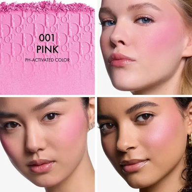 Dior подарунковий набір: Lip Glow 001 бальзам + Backstage Rosy Glow 001 рум&rsquo;яна